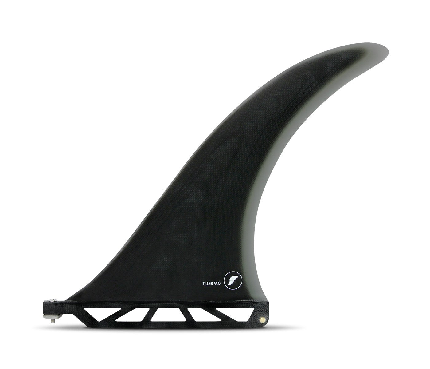 Futures Tiller Fibreglass Single Fin in Black