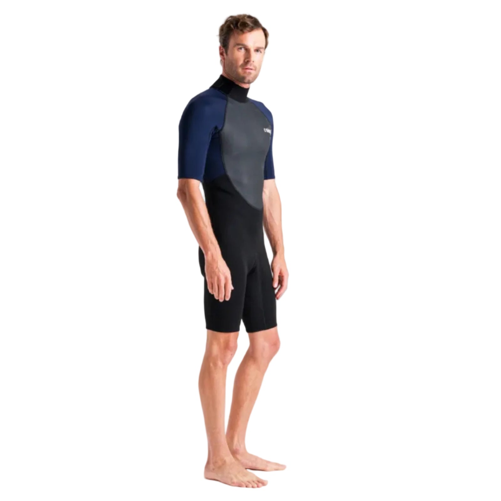 C-Skins Element 3/2mm Men's Shorty Wetsuit 2026 - Black/Slate/Cyan