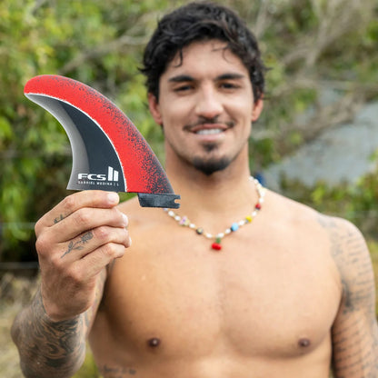 FCS II Gabriel Medina Signature PC Aircore Tri Fin Set - Fireball