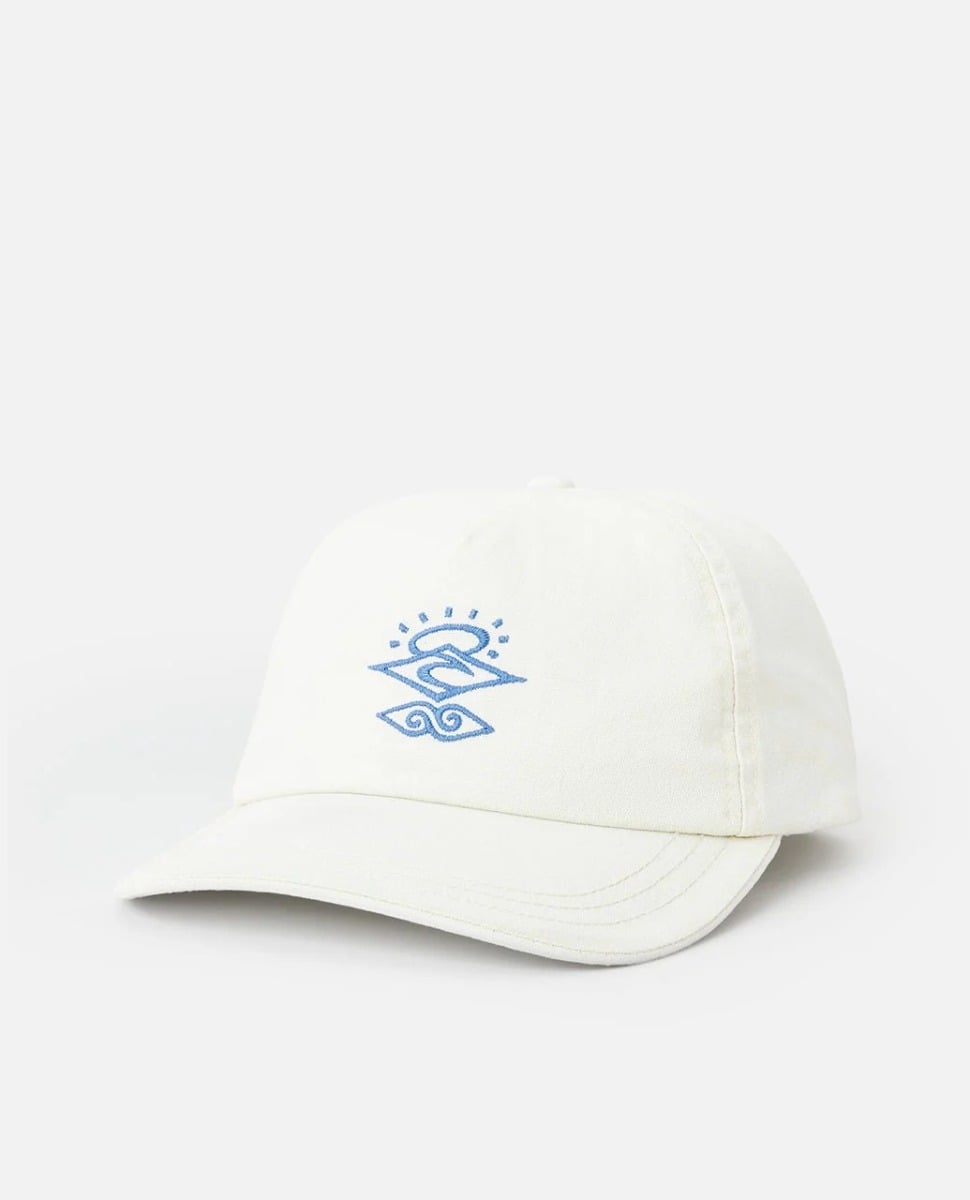 Rip Curl Search Icon Cap in Bone/Bright Blue