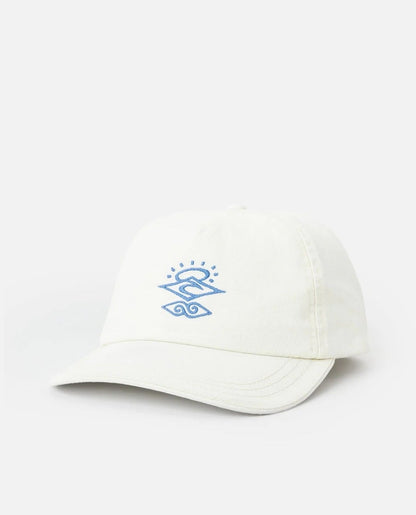 Rip Curl Search Icon Cap in Bone/Bright Blue