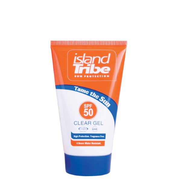 Island Tribe 50ml SPF 50 Clear Gel Sunscreen 1
