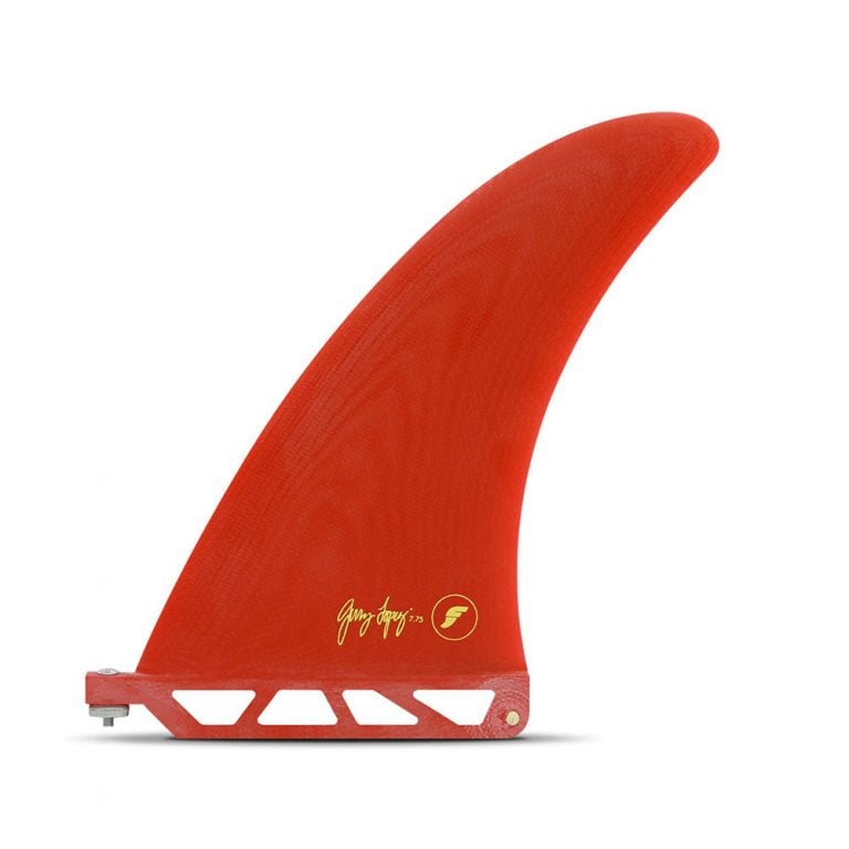 Futures Gerry Lopez 7.75" Single Fin - Red - Full View
