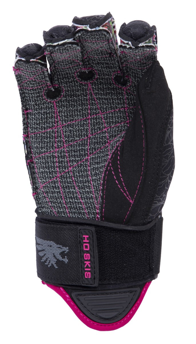HO Syndicate Angel Inside Out Womens Gloves - Black/Pink - Bottom