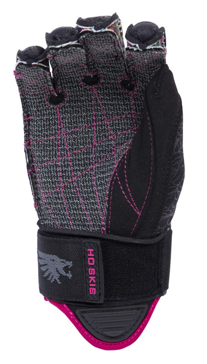 HO Syndicate Angel Inside Out Womens Gloves - Black/Pink - Bottom