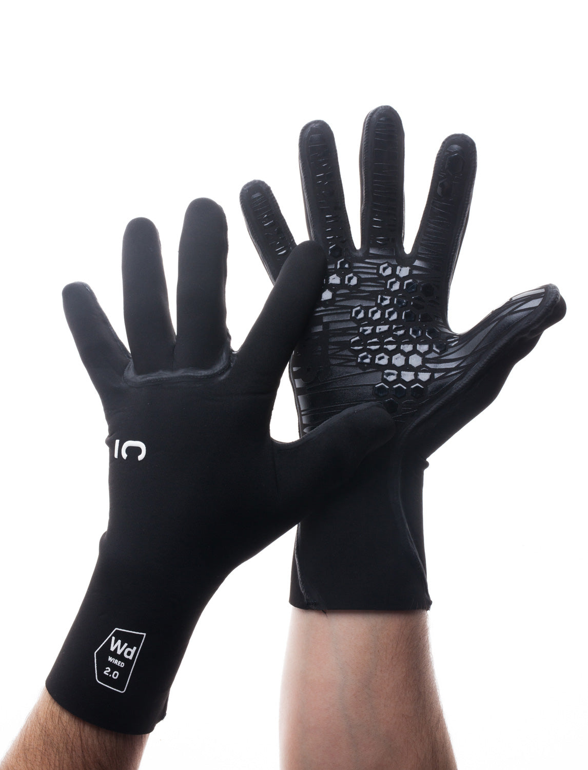 C-Skins Wired 5mm Wetsuit Winter Gloves - Black
