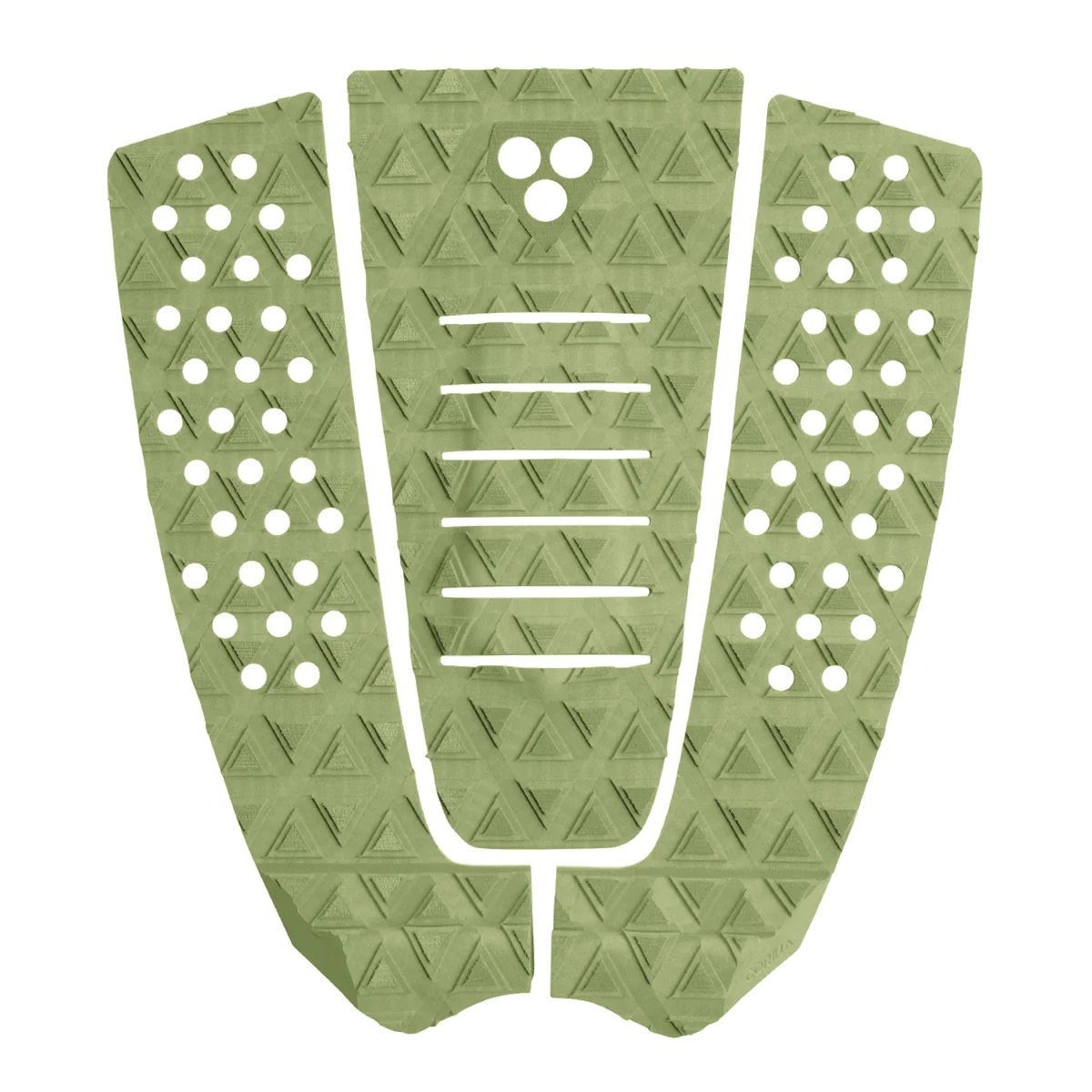 Gorilla Grip The Jane Surfboard Traction Pad in Bay Leaf Charcoal