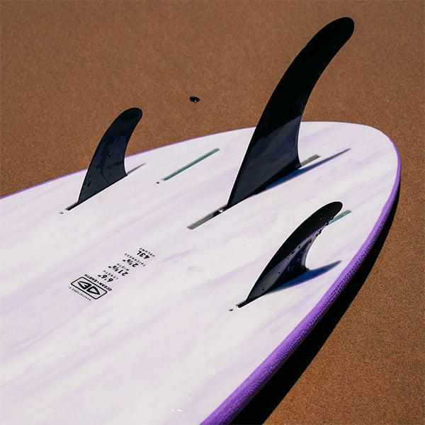 Ocean and Earth Happy Hour Epoxy 7ft0 Soft Surfboard - Sky Blue