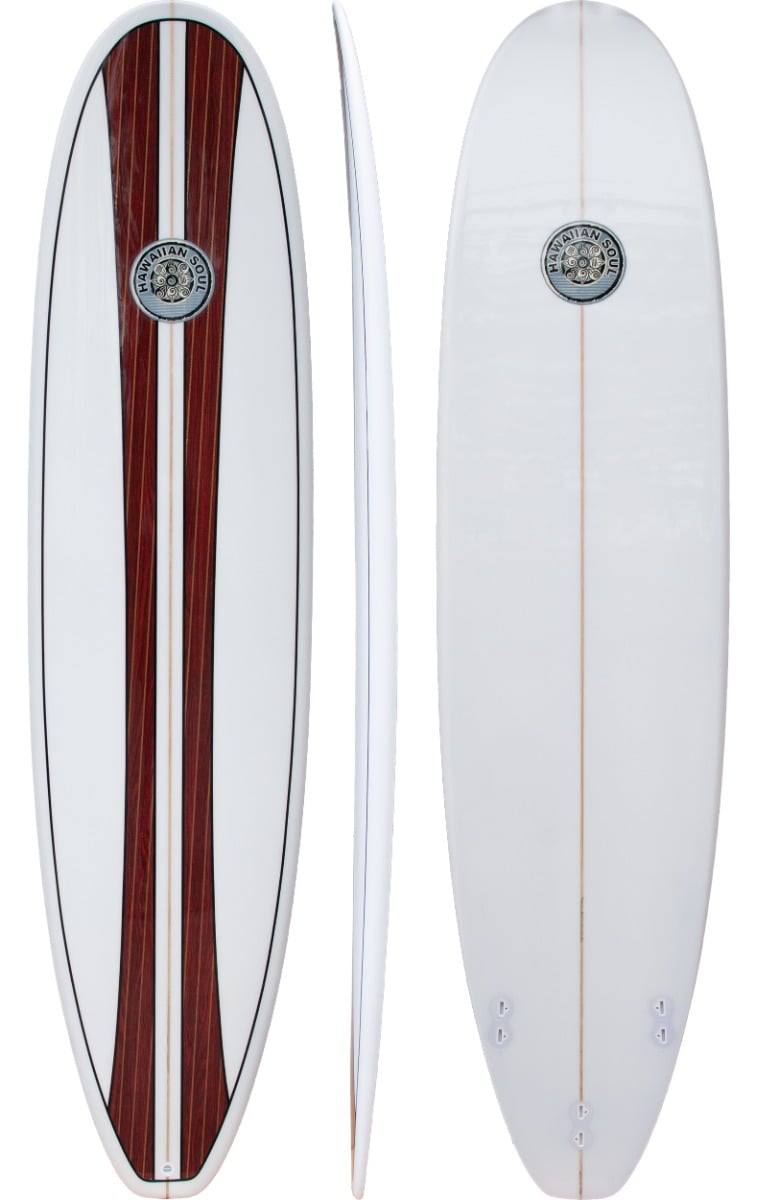 Hawaiian Soul Sunboard Mini Mal Veneer Surfboard