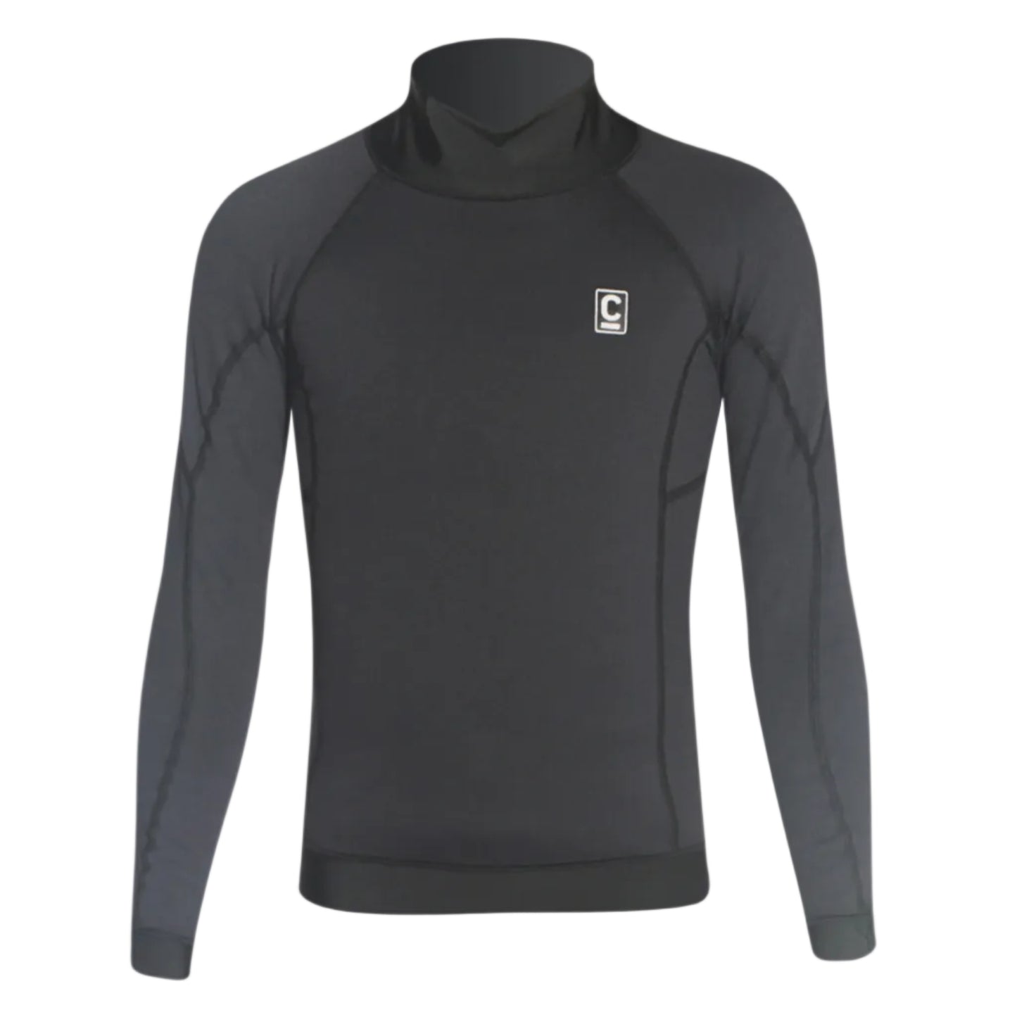 C-Skins HDI Long Sleeve Thermal Youth Rash Vest - Black