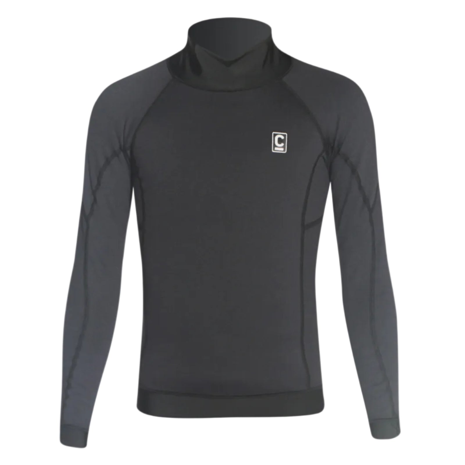 C-Skins HDI Long Sleeve Thermal Youth Rash Vest - Black