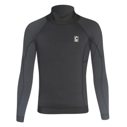 C-Skins HDI Long Sleeve Thermal Youth Rash Vest - Black