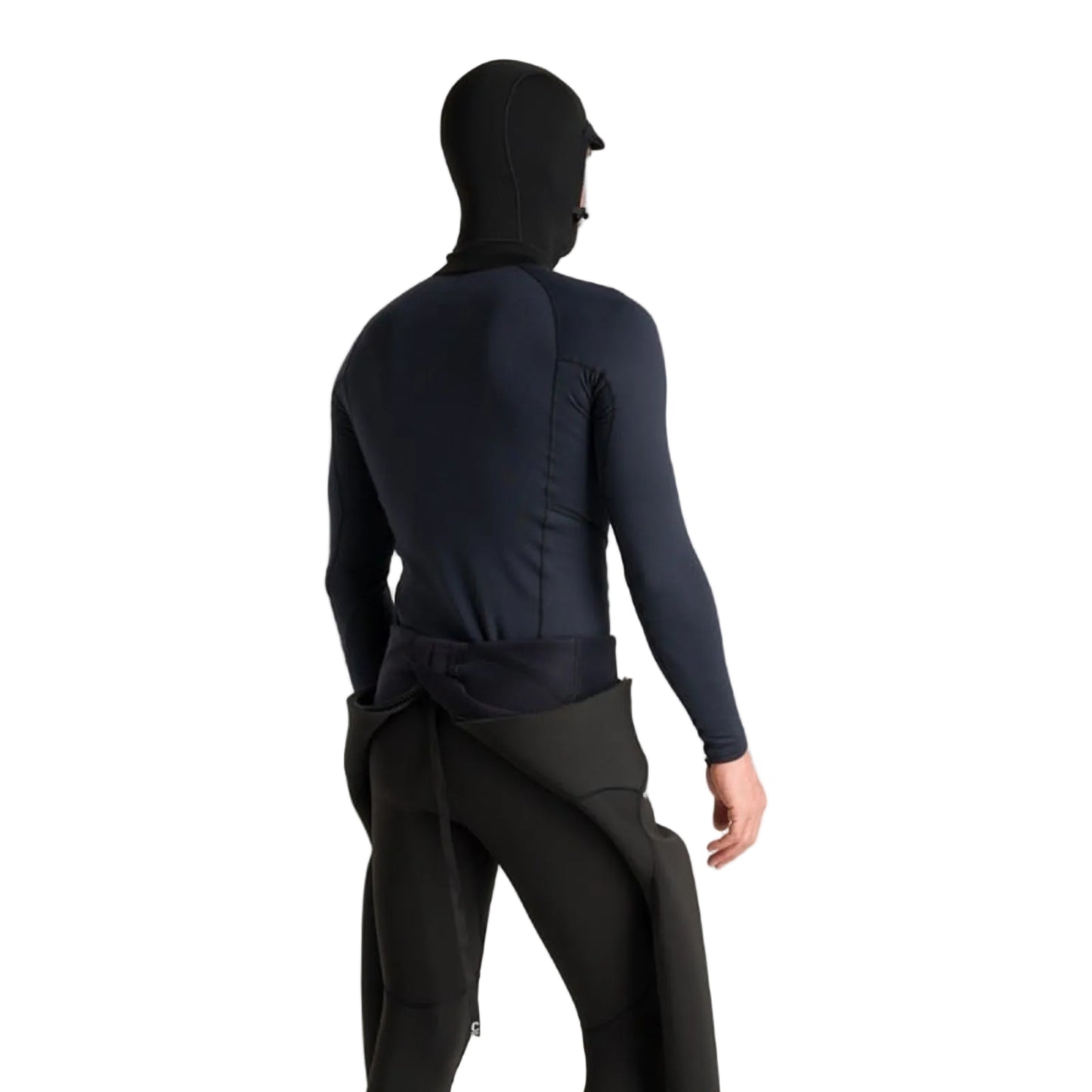 C-Skins HDi Skins Mens LS Hooded Vest - Black