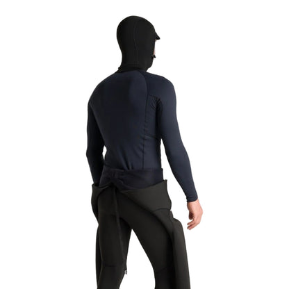 C-Skins HDi Skins Mens LS Hooded Vest - Black