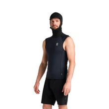 C-Skins HDi Skins Mens Hooded Thermal Rash Vest in Black