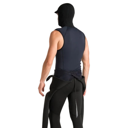 C-Skins HDi Skins Mens Hooded Vest - Black