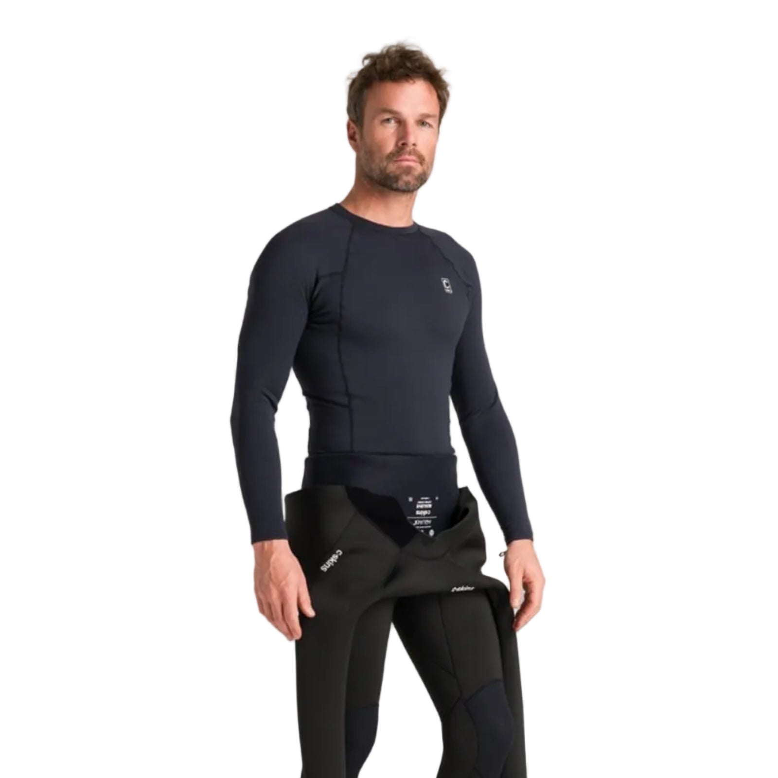 C-Skins HDi Skins Thermal Mens LS Vest - Black