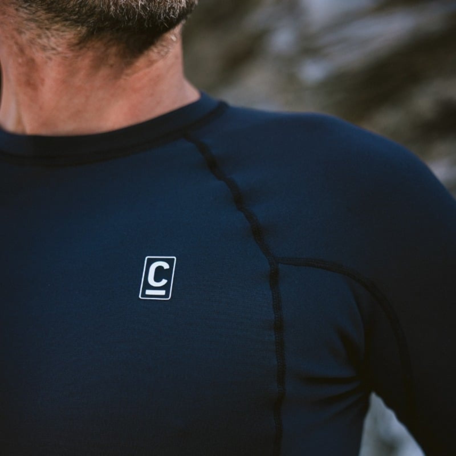 C-Skins HDi Skins Mens SS Thermal Rash Vest - Black