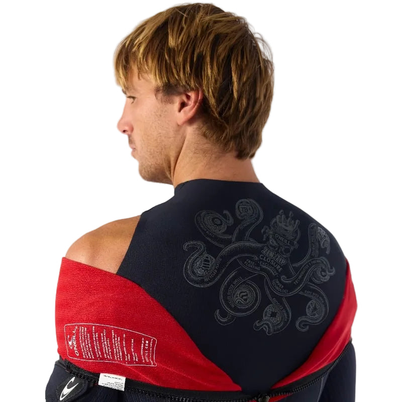 O'Neill Hyperfreak Fire 5/4+mm Back Zip Winter Wetsuit 2026 - Black