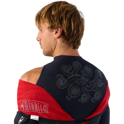 O'Neill Hyperfreak Fire 5/4+mm Back Zip Winter Wetsuit 2026 - Black