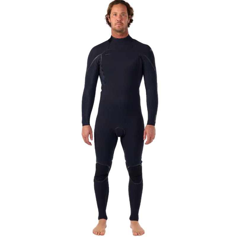 O'Neill Hyperfreak Fire 5/4+mm Back Zip Winter Wetsuit 2026 - Black
