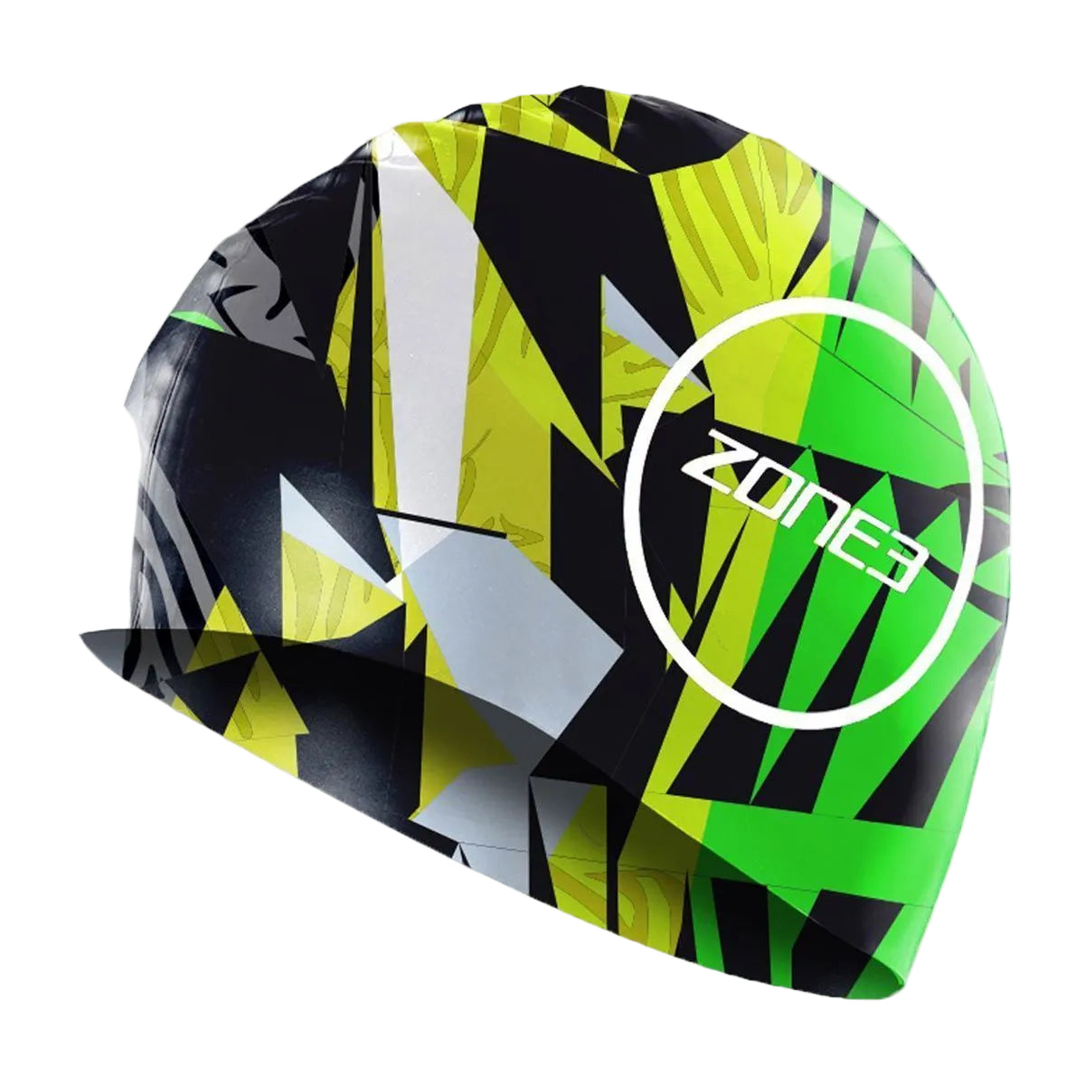 Zone 3 Silicone Swim Cap (48G) - High Jazz