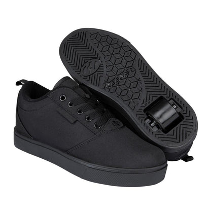 Heelys Pro 20 Canvas Trainers in Triple Black