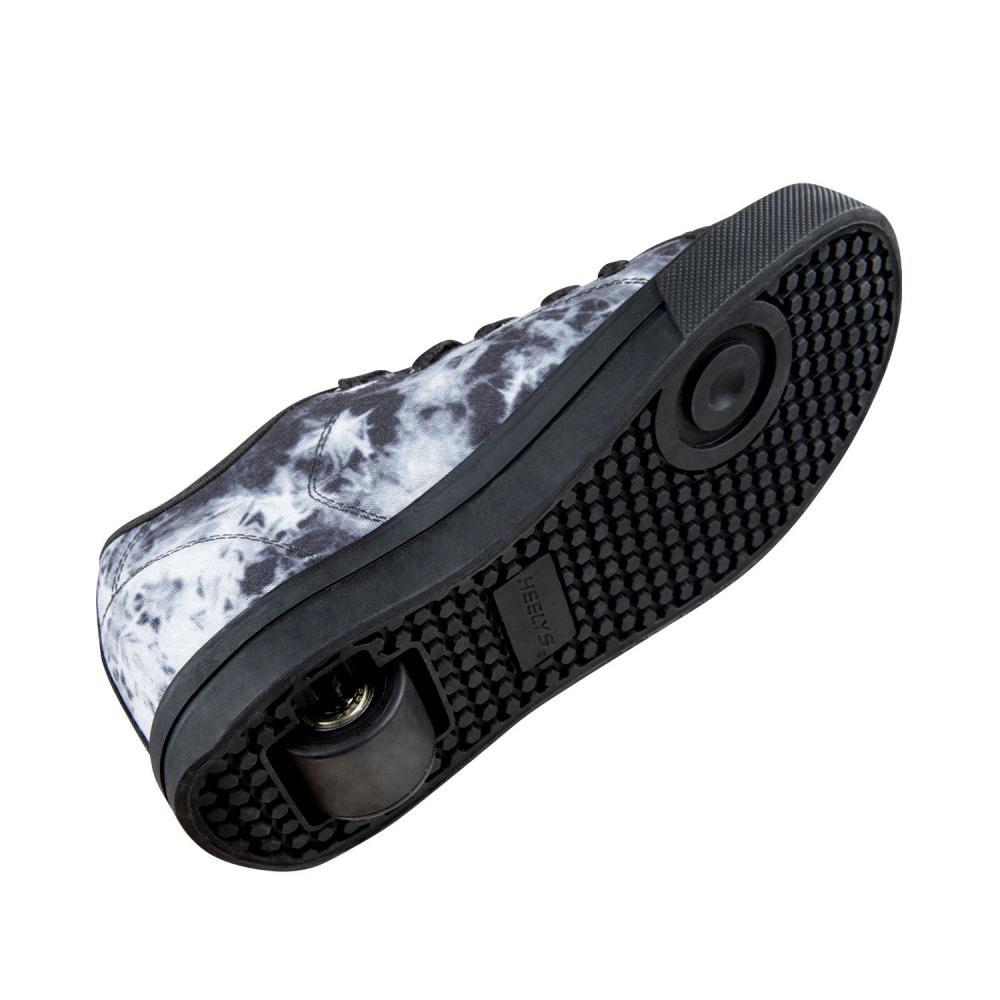Heelys Classic Unisex Wheeled Trainers - Black/Grey
