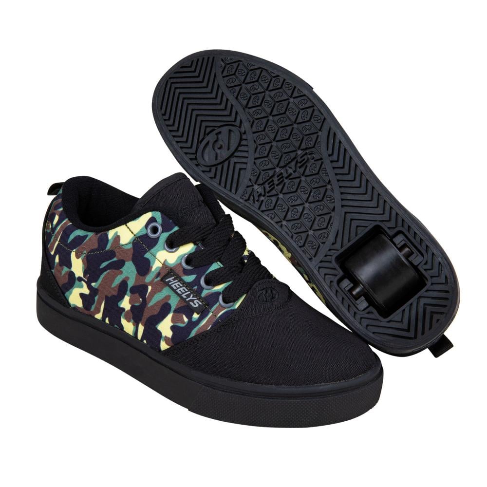 Heelys Pro 20 Canvas Trainers in Black/Camo Nylon
