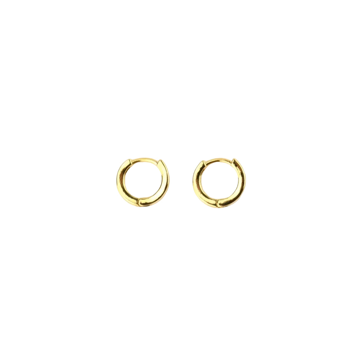 Pineapple Island Balian Beach Huggie Hoop Earrings