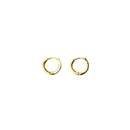 Pineapple Island Balian Beach Huggie Hoop Earrings
