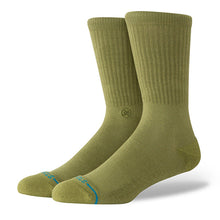 Stance Icon Crew Socks - Olive