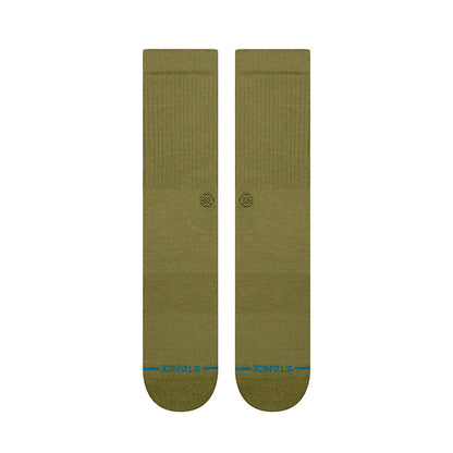 Stance Icon Crew Socks - Olive