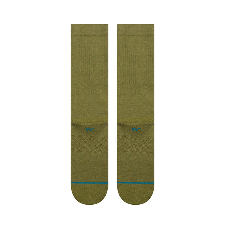 Stance Icon Crew Socks - Olive