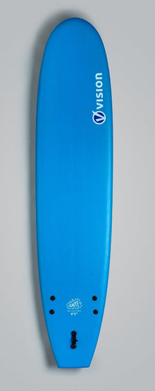 Vision Ignite XPS 9ft Foam Surfboard - Blue / Psychedelic