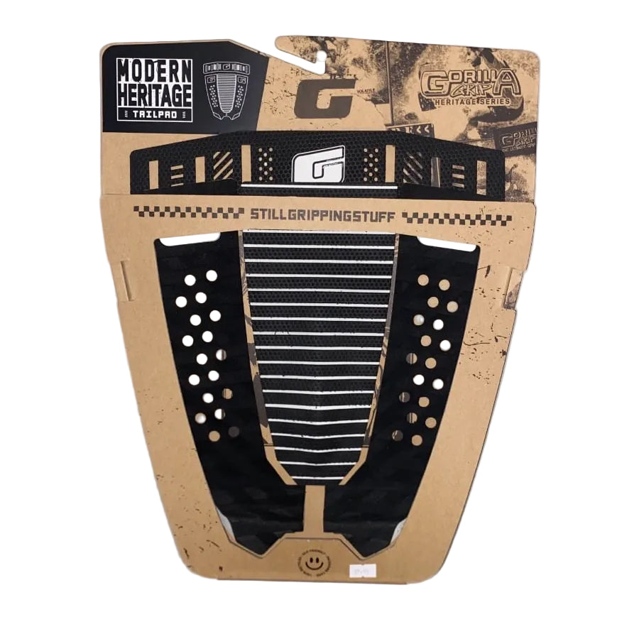 Gorilla Grip Modern Heritage Traction Pad - Black/Cloud