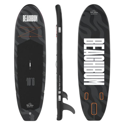 Beachbum New Dawn Complete SUP Package - Black Tiger