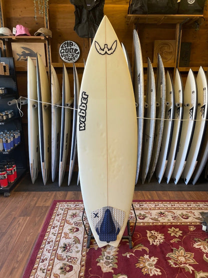 Webber Afterburner PU - 6ft 1 - FCS 1 - Comes With Fins &amp; Bag - SECONDHAND BOARD