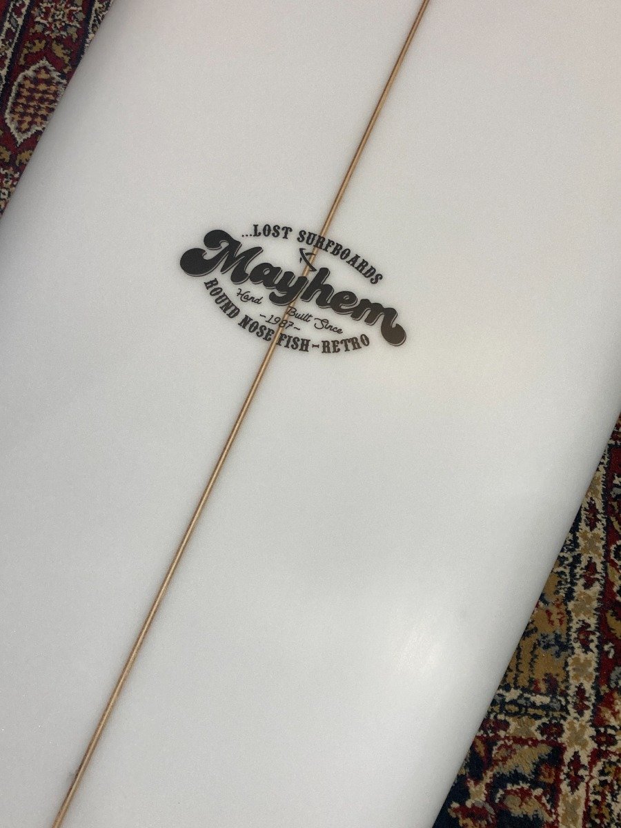 Lost RNF Retro 5'6" Surfboard - White