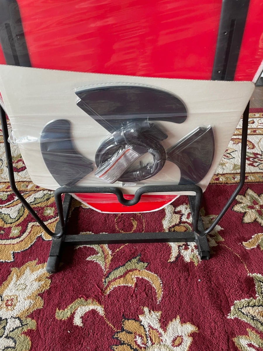 Drag Coffin Thruster 8ft Surfboard - Black/Red - TRANSIT DAMAGED