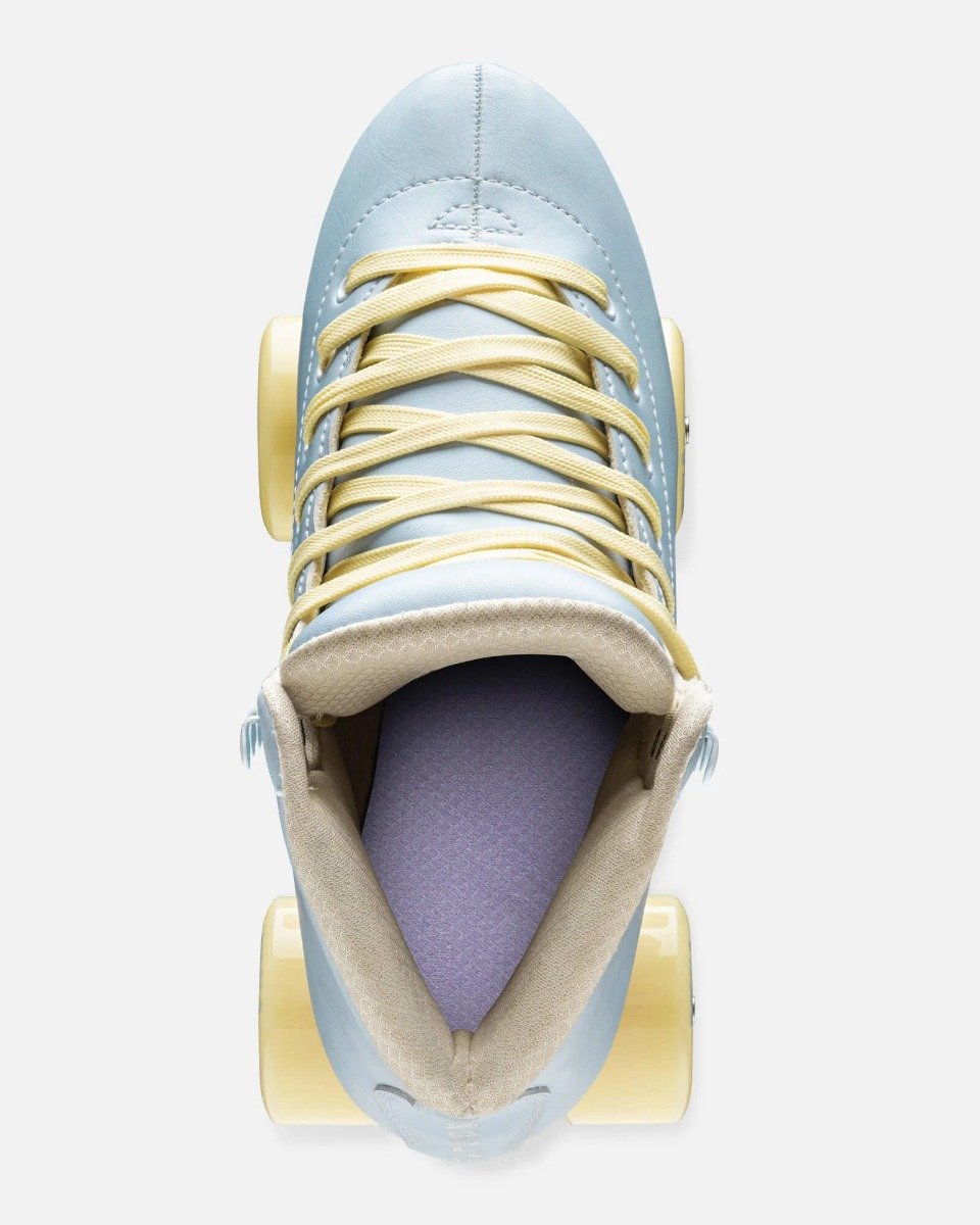 Impala Quad Women's Roller Skates - Sky Blue/Yellow