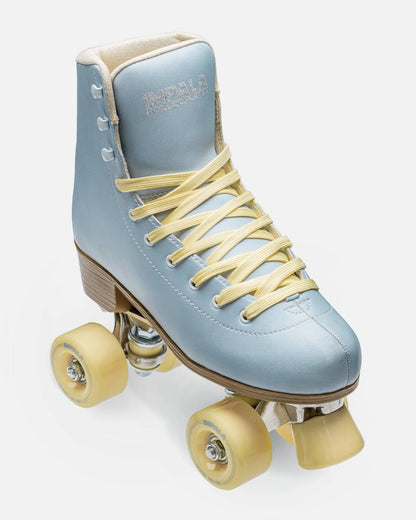Impala Quad Women's Roller Skates - Sky Blue/Yellow