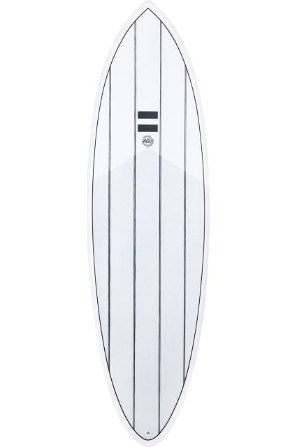 Indio Endurance RACER 6ft8 Surfboard - Stripes