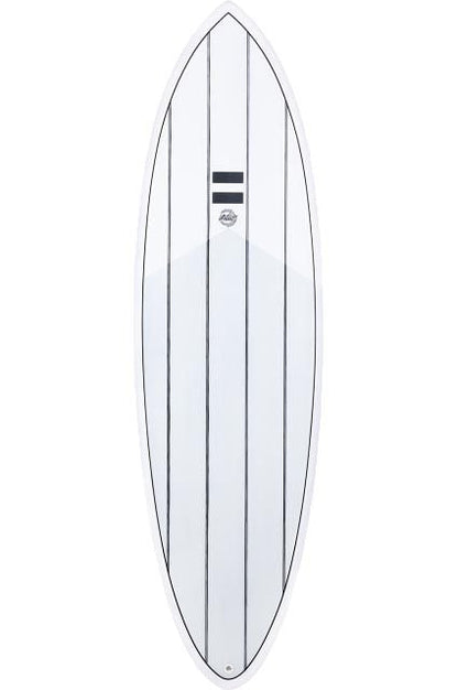 Indio Endurance RACER 6ft8 Surfboard - Stripes