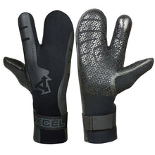 Xcel Infiniti 5mm 3 Finger Wetsuit Glove - Black - Full View