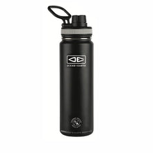 Ocean and Earth Insulated Screw Top 750ml Bottle - Black - Full View