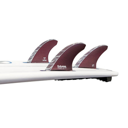 Futures John John Florence Scimitar Vapor Core Large Thruster Fins - Red