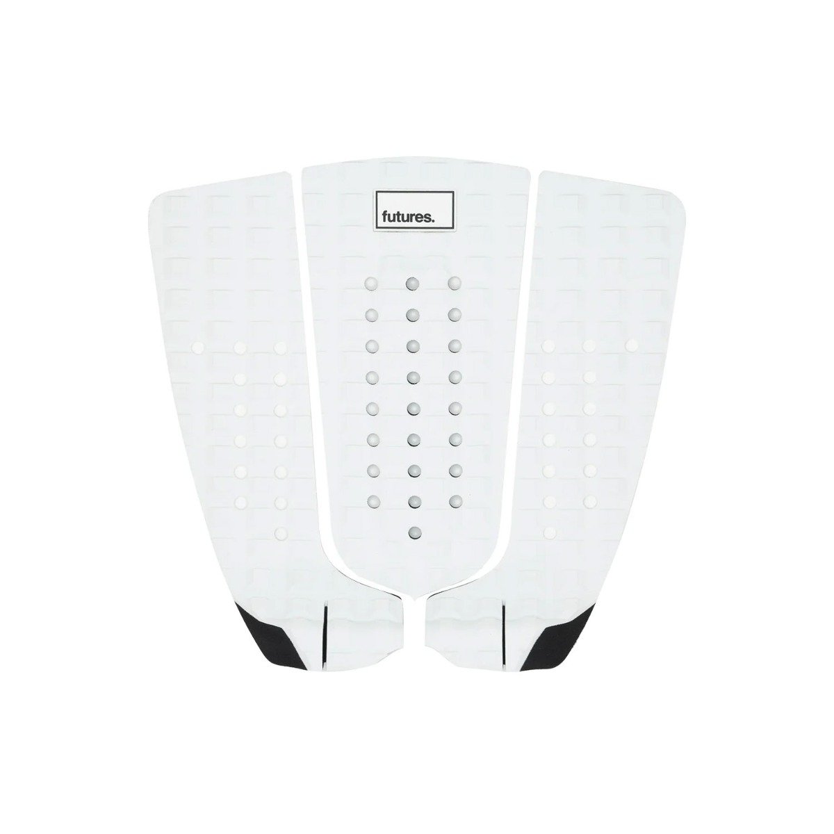 Futures Jordy 3-Piece Tail Pad Traction - Black/White