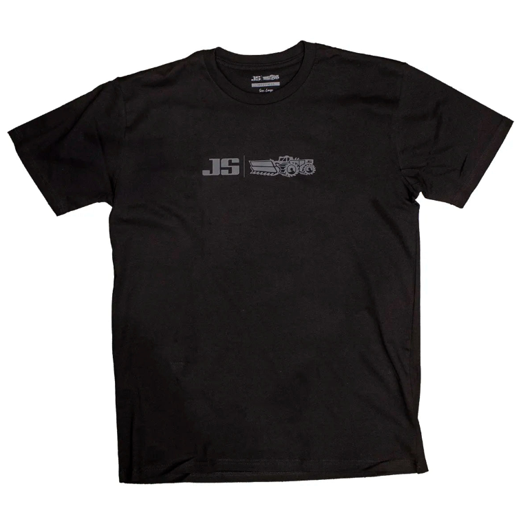 JS Mens Crop Tee - Black/Off Black