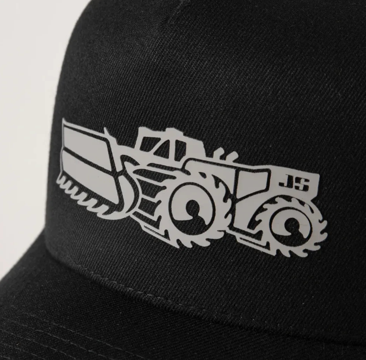 JS Traktor Snapback Cap - Black